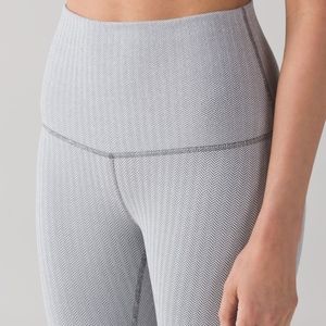 Lululemon Wunderunder Herringbone Leggings